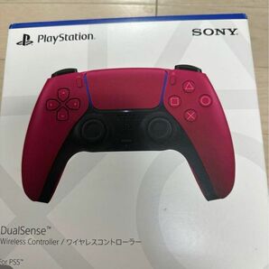 PS5 DualSenseワイヤレスコントローラ　ps4 デュアルセンス　レッド