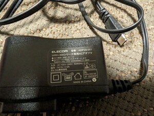 ELECOM/エレコム ACアダプタ ADP29-001 （DC5V 0.6A）USB-B