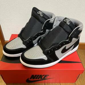 未使用★NIKE WMNS Air Jordan 1 Retro High OG Medium Grey 28.5cm★ウィメンズ エアジョーダン1 レトロ ハイ OG ミディアム グレー