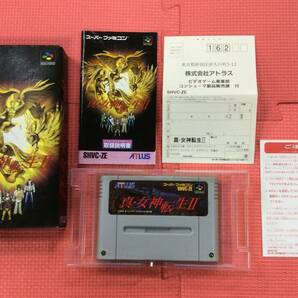 【GM4120/60/0】スーパーファミコンソフト★真・女神転生II★RPG★ATLUS★真・女神転生2★カセット★スーファミ★SFC★任天堂★説明書付きの画像4