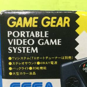 【GN5065/60/0】未動確のジャンク★SEGA ゲームギア＋1 本体セット★カートリッジ付き★プラスワン★GAME GEAR★GG★セガ★ソニック★の画像3