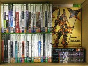 [GF8757/120/0] Junk *Xbox360 soft * total 47ps.@ rom and rear (before and after) * large amount * summarize * set *DEAD OR ALIVE* Zone obenda-z* Tales * other 