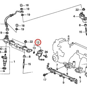 未使用 ホンダ 純正 NSX NA1 NA2 NSX-R NSX-R GT NSX-S NSX-T プレッシャーレギュレターASSY HONDA Genuine Pressure regulator assembly