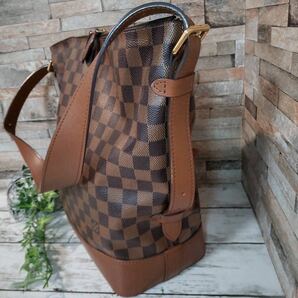 1円 【入手困難！】LOUIS VUITTON ルイヴィトン ダミエ ディアヌ トートバッグ ワンショルダーバッグ ハンドバッグ モノグラムの画像3