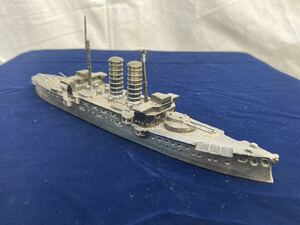 戦艦三笠 記念置物 文鎮 日本海軍 金属製 艦船模型 