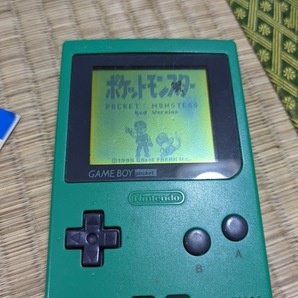 ゲームボーイ ポケットモンスター 赤 箱 説明書 カタログ マップ 動作品の画像4