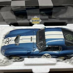 【1円スタート】SHELBY COBRA DAYTONA COUPE 1/18 Shelby Cobra Daytona Coupe EXOTO 1/18 コブラ ディトクナークーペ ブルー 京商 ① の画像2