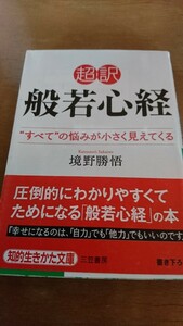 超訳般若心経　“すべて”の悩みが小さく見えてくる （知的生きかた文庫　さ３７－４　ＬＩＦＥ） 境野勝悟／著