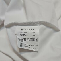 THE NORTH FACE S/S Airy Pocket Tee W WHITE ザ・ノース・フェイスショートスリーブエアリーポケットティー（メンズ）ホワイト Lサイズ_画像10