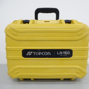 美品 動作確認済み TOPCON トプコン LN-150 杭ナビ レイアウトナビゲーター 360°スライドプリズム レーザー 墨出し器 測定器 測量計の画像10