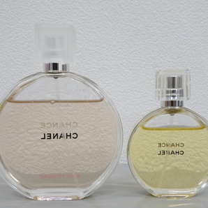 2点セット まとめて 残量多め CHANEL シャネル CHANCE チャンス EAU TENDRE オータンドゥル 100ml 35ml EDT 香水 フレグランスの画像6