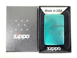 新品 未使用品 2017年製 ZIPPO ジッポ AMERICAN SPIRIT アメリカンスピリット アメスピ グリーン オイル ライター USA 限定