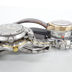 ジャンク 5点セット まとめて ハンティングワールド ポールスミス モンディーン ディーゼル DZ-4290 メンズ クオーツ 腕時計の画像2