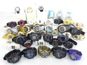 ジャンク 50点セット まとめて CASIO カシオ G-SHOCK Baby-G Gショック ベビーG G-300SC GA-100CB DW-9700K GA-100 DW-700BTJ 他 腕時計