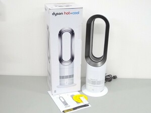 動作確認済み dyson ダイソン AM09 Hot+Cool ホット＆クール 白 ホワイト 扇風機 温風機 セラミックファンヒーター リモコン付