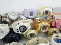 ジャンク 85点セット まとめて CASIO カシオ G-SHOCK Baby-G Gショック ベビーG GW-6900F G-5500 APE GA-120A GW-1500J G-2000LV GA-110 他_画像9