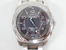 ジャンク 2点セット まとめて SEIKO セイコー ブライツ 7B25-0AC0 5B21-0AB0 チタニウム 電波ソーラー メンズ 腕時計_画像2