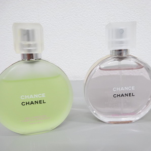 3点セット まとめて 残量多め CHANEL シャネル CHANCE チャンス オー タンドゥル フレッシュ 35ml EDT EDP 香水 フレグランスの画像2