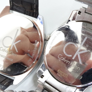 ジャンク 4点セット まとめて CK Calvin Klein カルバンクライン K2F 211 K2G 271 K2G 2G1 K2G 211 メンズ クオーツ 腕時計の画像5