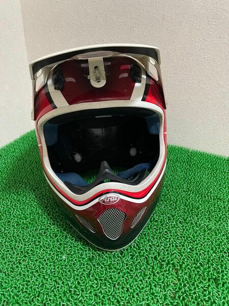 Arai アライ V-Cross3 ヘルメット Mサイズ　(ジャンク品)