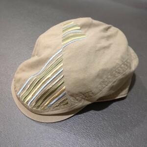 Borsalino ボルサリーノ　ベージュ　ハンチング ベレー帽 ハンチング帽子 帽子　　Lサイズ　58cm