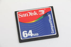 64MB CFカード SanDisk コンパクトフラッシュ