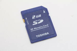 2GB SDカード　TOSHIBA 