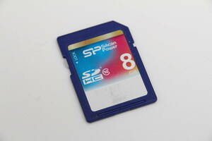 8GB SDHCカード　SP SiliconPower class10