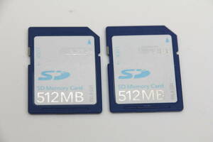 512MB SD card Nintendo *2 pieces set *