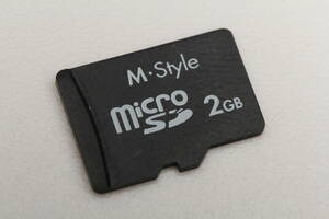 2GB microSDカード M Style