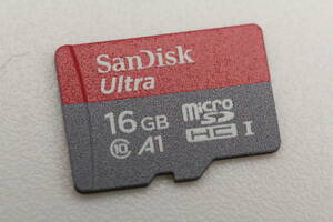 16GB microSDHCカード SanDisk Ultra A1