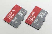 8GB microSDHCカード ●2枚セット● SanDisk Ultra_画像1