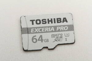 64GB microSDXC карта TOSHIBA EXCERIA PRO