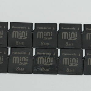 8MB miniSDカード ●10枚セット● Panasonicの画像1