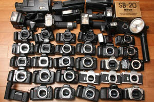 B カメラなど多数　キヤノン、ニコン、ミノルタ、PENTAX など　ジャンク品 