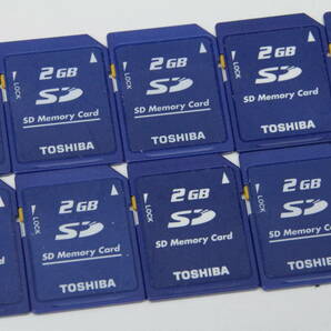 2GB SDカード ●10枚セット● TOSHIBA の画像2