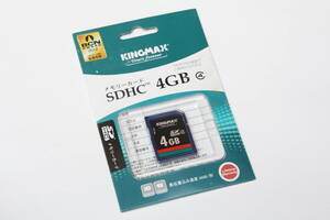 4GB SDHCカード KINGMAX ●未使用未開封品