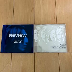 GLAY REVIEW & HEAVYGAUGE2枚売り