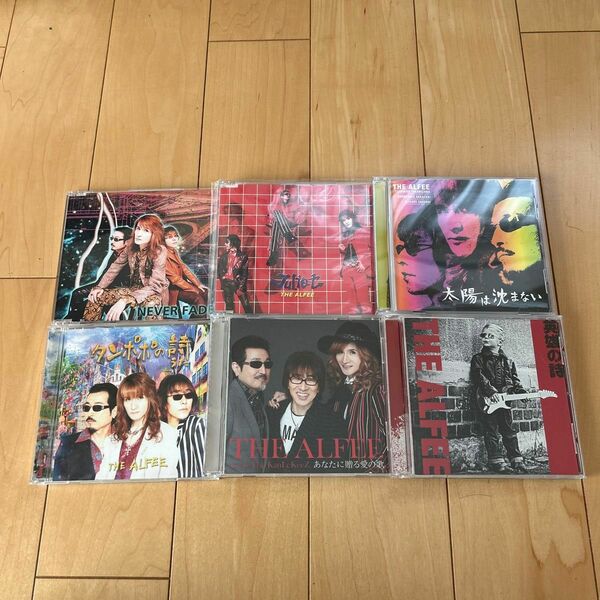 THE ALFEE シングルCD6枚セット売り