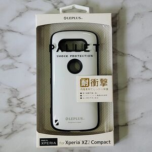 Xperia XZ2 Compact　耐衝撃ハイブリッドケース　ホワイト　新品