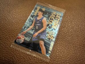 【B.LEAGUE ツインウエハース　カード】 レギュラー　メタリックプラカード 京都ハンナリーズ 前田悟