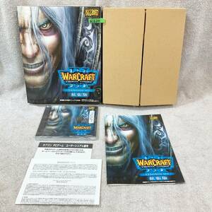 ●K625■Windows 98/ME/2000/XP■WAR CRAFT The FROZEN THRONE■BLIZARD■現状品■長期保存品■中古