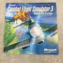 ●K632■Combat Ｆlight Simulator3 Ｂattle For Europe■Microsoft マイクロソフト■長期保存品■現状品■中古_画像5