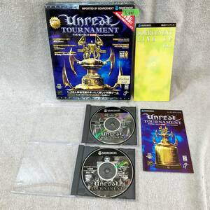 ●K641■Windows 98/95/2000/NT■unreal TOUNAMENT アンリアルトーナメント■SOURCENEXT■長期保存品■現状品■中古