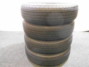 ☆23年製 ブリヂストン 145/80R12 80/78N K370 夏タイヤ ４本