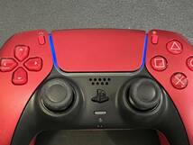 1回のみ使用 純正 SONY ソニー PlayStation5 PS5 DualSense ワイヤレスコントローラー 赤？ レッド　CFI-ZCT1J07_画像5