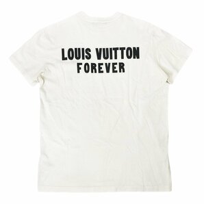 LouisVuitton ルイヴィトン アップサイドダウン Tシャツ RM182M 半袖 ホワイト メンズ ＃XS 中古B【辻屋質店A2578】の画像2