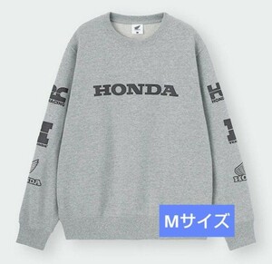 GU ジーユー スウェットプルオーバー Honda ホンダ Mサイズ グレー