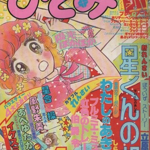 月刊 ひとみ 1980年4月特大号 昭和55年 細川知栄子 立原あゆみ 田中雅子 英洋子 しらいしあい 星合操 イケスミチエコ あべゆたか 風野朱美の画像1