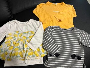 まとめ売り 春服 ロンT ベビー 80 カットソー Tシャツ トップス アプレレクール